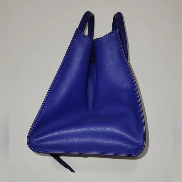 Cobalt Blue designer Inspired Handbag - Picture 8 of 15